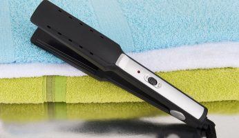 how to clean flat iron hair straightener