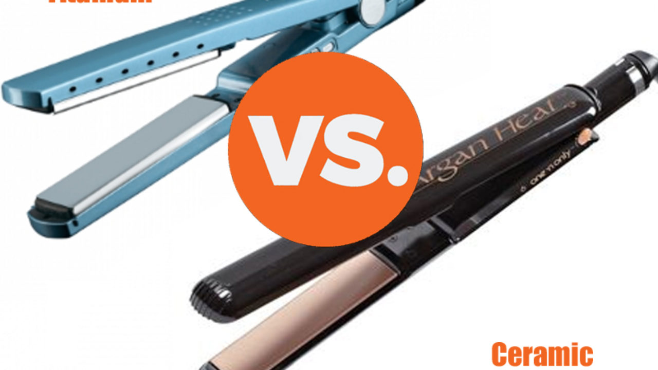 Titanium Vs Ceramic Which Type Of Hair Straightener Should I Choose Hot Styling Tool Guide