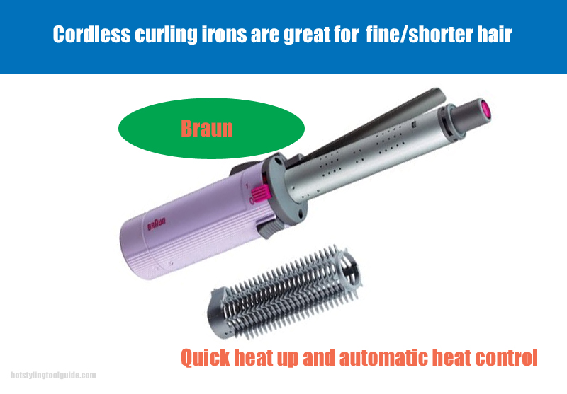 braun cordless curling iron