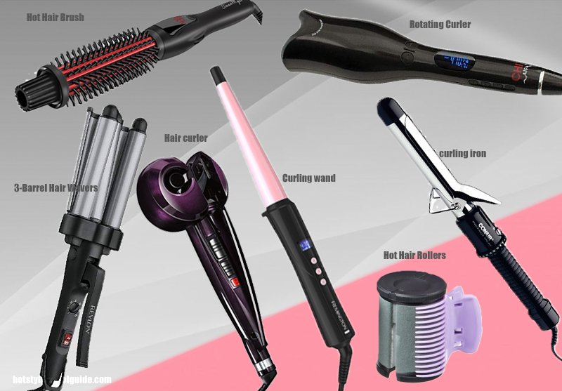 Hair Curling Tools Guide - Hot Styling