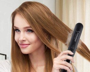 steam hair straightener flat iron