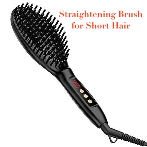 4 Best Hair Straightening Brushes For Short Hair Hot Styling Tool Guide