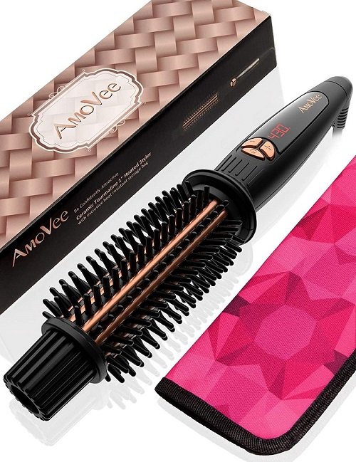 amovee curling iron brush