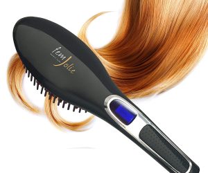 Femjolie Hair Straightener Brush Review