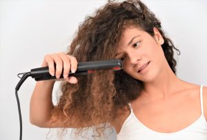 best flat iron for thick curly hair