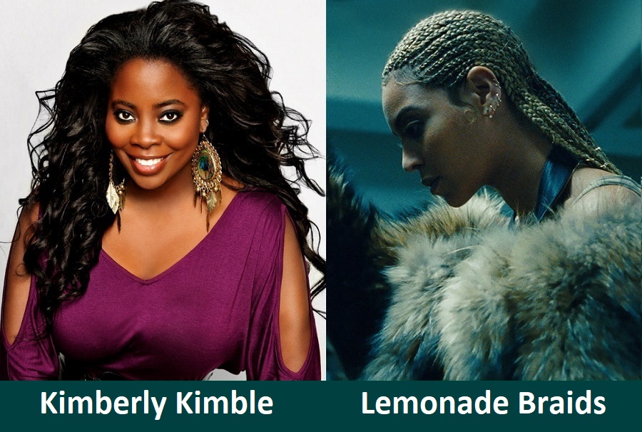 Lemonade Braids by Hairstylist Kimberly Kimble