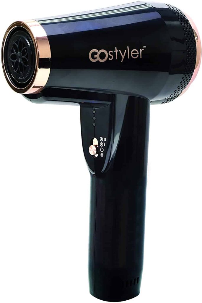 go styler cordless hair styler and dryer